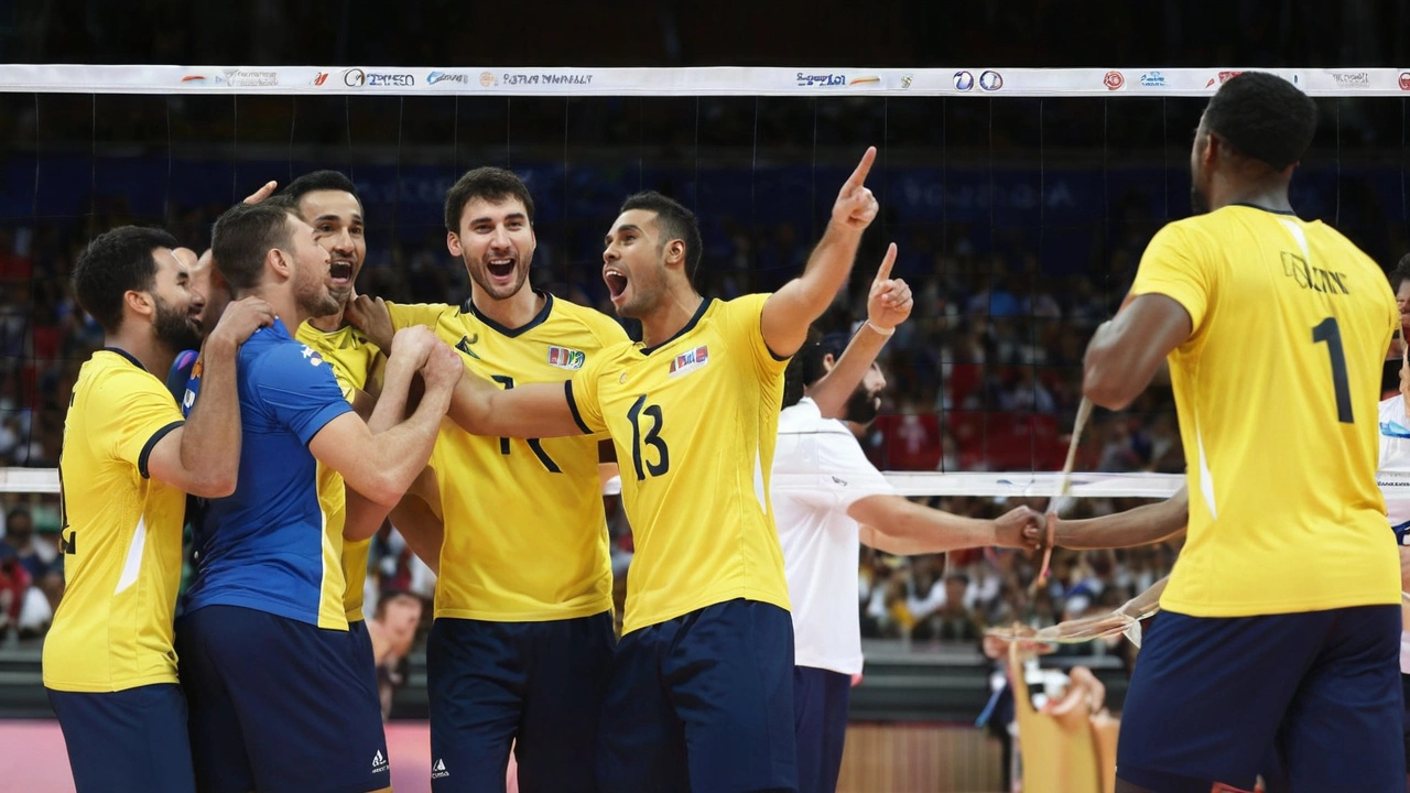 Brasil Triunfa Sobre o Egito em Empolgante Jogo de Vôlei Masculino nas Olimpíadas de 2024