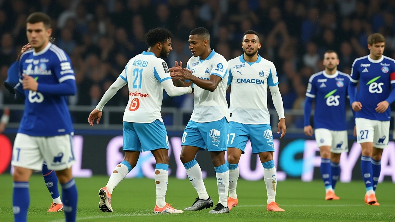 Marseille 4-0 Ajax: Domínio europeu da Olympique na fase de grupos